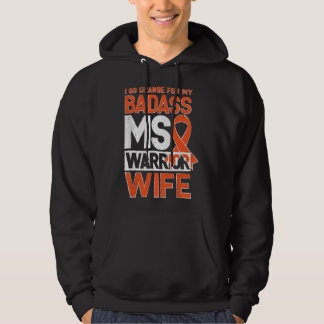 Sudadera Multiple Sclerosis MS Awareness Badass Warrior Wif