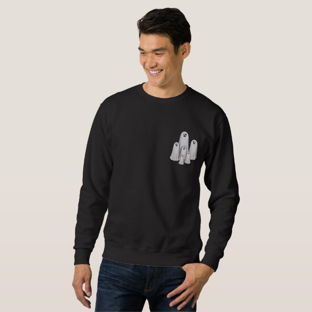 Sudadera Múltiples fantasmas halloween (Anverso completo)