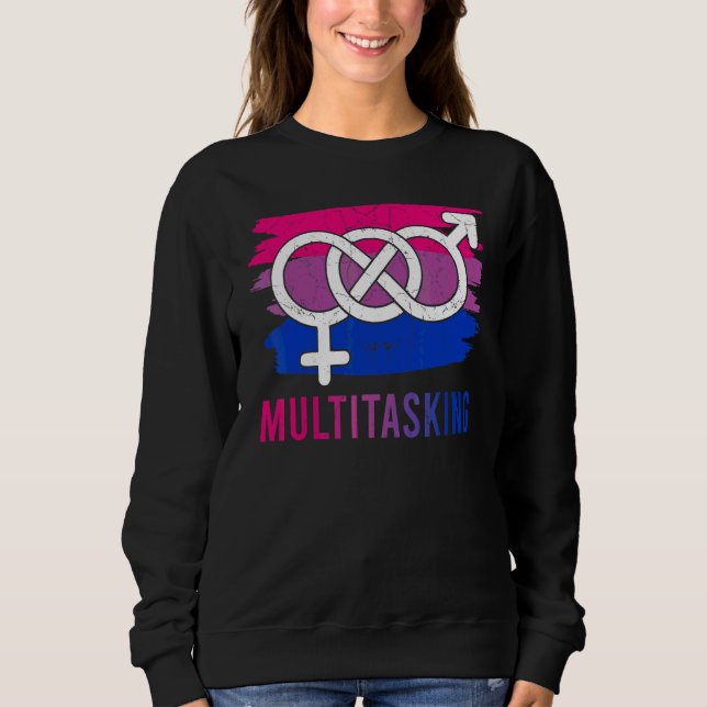 Sudadera Multitarea Bisexual Bisexualidad Orgullo Lgbtq Igu (Anverso)