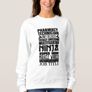 Sudadera Multitarea Ninja Hero Farmacéutica Tech