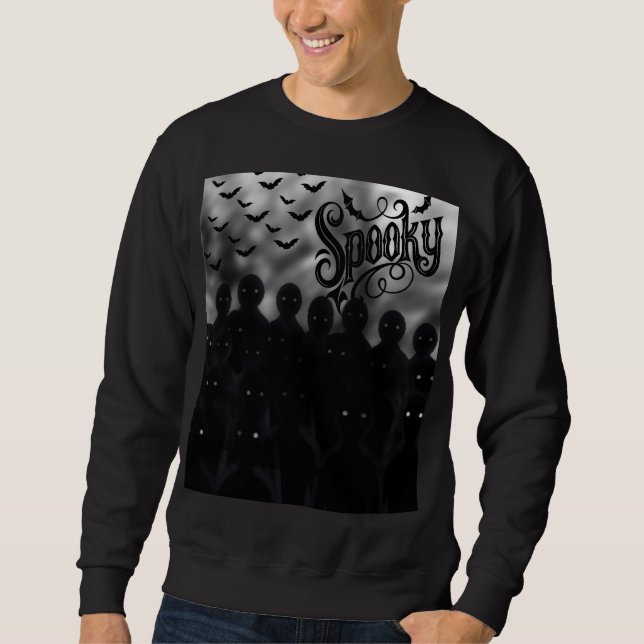 Sudadera Multitud de Murciélagos Voladores de Halloween Som (Anverso)