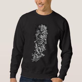 Sudadera Mummy Rising – Camiseta gráfica de terror oscuro