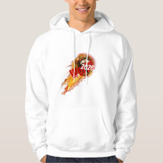 Sudadera Mundial de Fútbol Copa del Mundo Dorado Fiery 2026