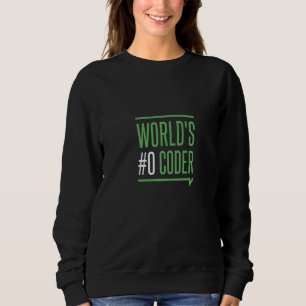 Sudadera Mundo 0 Coder Codificación Programación Código C