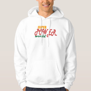 Sudadera mundo de superpotencia