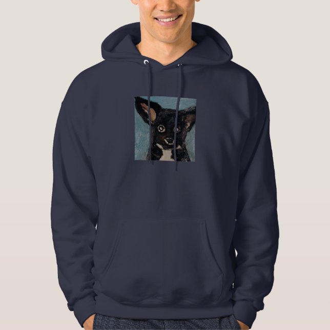 Sudadera mundo del amor del perro de eric (Anverso)