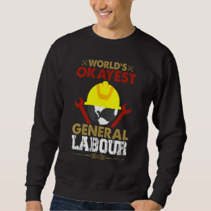 Sudadera Mundo Mecánico Día Laboral General más Oficioso