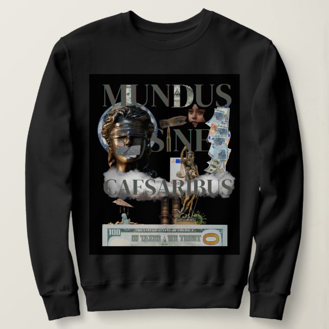 Sudadera Mundus Sine Caesaribus Sweatshirt Para Mujeres (Anverso del diseño)