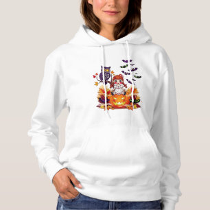 Sudadera Muñeca búho lindo de Halloween