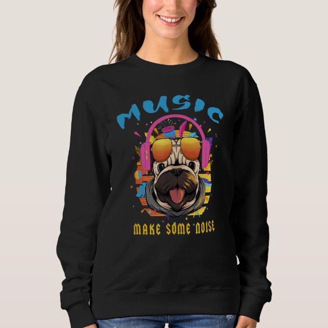 Sudadera Muñeca Con Auriculares (Anverso)