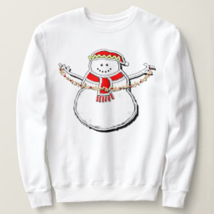 Sudadera Muñeco de nieve de Navidad lindo