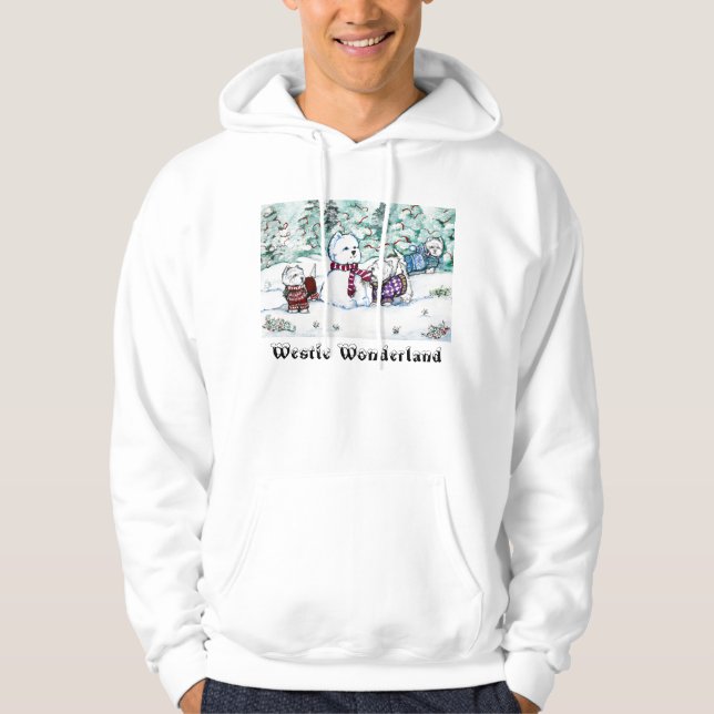 Sudadera Muñeco de nieve de Wesite (Anverso)