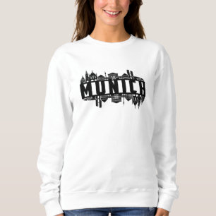 Sudadera Munich Alemania City Cityscape Guay Gracioso regal