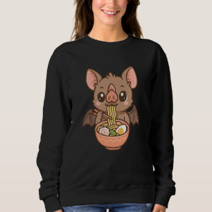 Sudadera Murciélago de hoja nasal grande menor comiendo fid