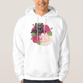 Sudadera Murciélago estudioso y brazo de gitano suizo de ro