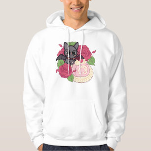 Sudadera Murciélago estudioso y brazo de gitano suizo de ro