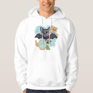 Sudadera Murciélago Kawaii, Tetera Antigüa y Oso de Peluche