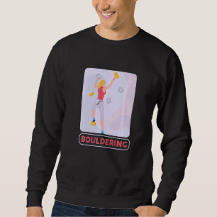 Sudadera Muro de escalada en Bouldering Montañas Alpinistas