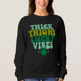 Sudadera Músculos Gruesos Groovy Vibraciones Afortunadas Tr