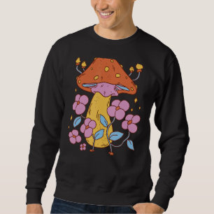 Sudadera Musgos Mágicos Coloridos De Micología Para Hippies