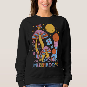 Sudadera Musgos Mágicos Coloridos De Micología Para Hippies