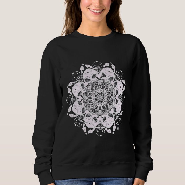 Sudadera Mushroom Mandala (Anverso)