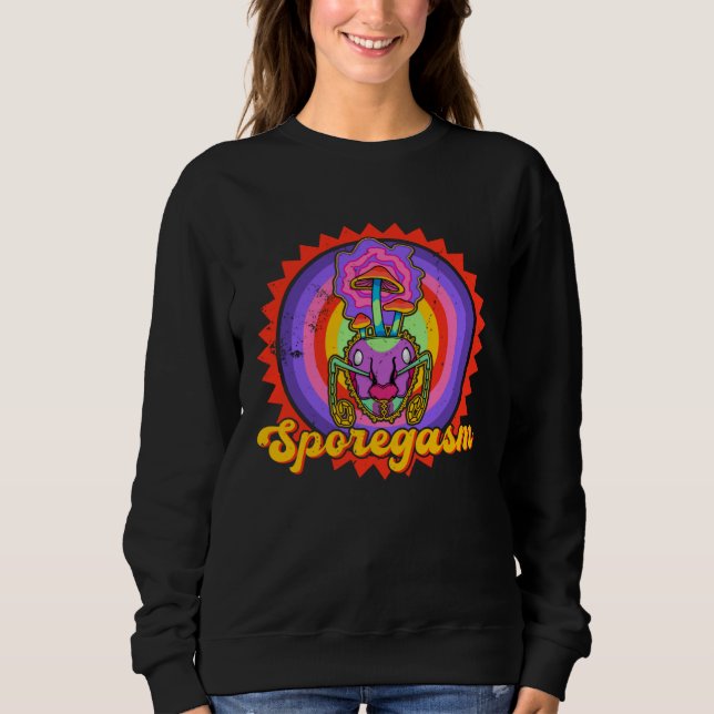 Sudadera Mushroom mycology biologist mycologist psilocybin  (Anverso)