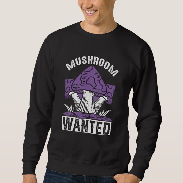 Sudadera Mushroom Wanted I Mushroom (Anverso)