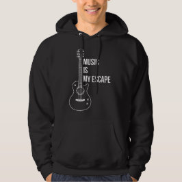 Sudadera Music Is My Escape