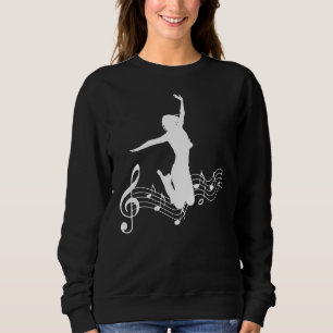 Sudadera Music Musical Notes Danza