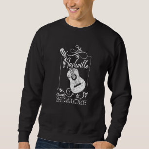 Sudadera Música Country Clásica de Nashville Tennessee Guit
