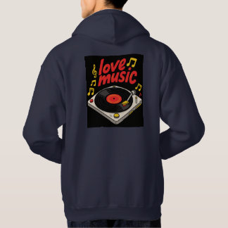 Sudadera Música de amor: Girar la alegría