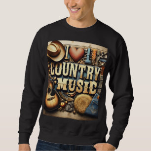 Sudadera Música de campo.