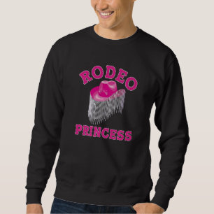 Sudadera Música de campo de vaca sureña de estética rosa cú