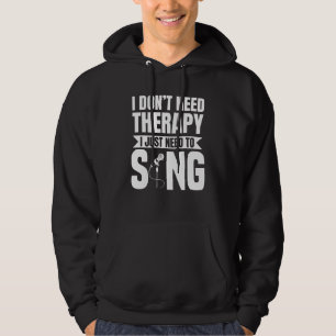 Sudadera Música de cantante cantante artista profesional de
