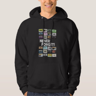 Sudadera Música de Cassette Tapes Mixtapes 1980