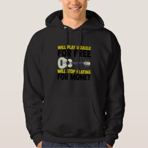 Sudadera Música de guitarra ukulele Músico Guitarrista Para