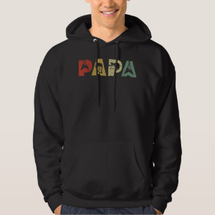 Sudadera Música de hombres de guitarra vintage Papá guitarr