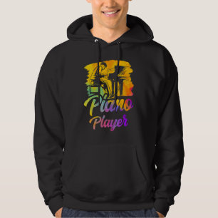 Sudadera Música de Piano Player