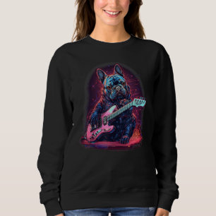 Sudadera Música de Rock de Guitarra Eléctrica Bulldog Franc