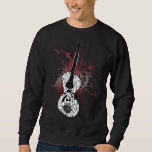 Sudadera Música de Rock Metal Guitarra Eléctrica Horror Dea