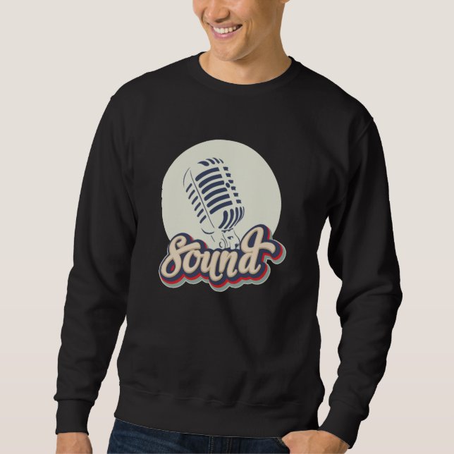 Sudadera Música de sonido (Anverso)