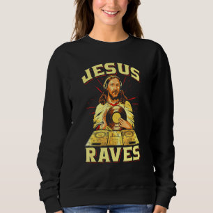 Sudadera Música electrónica Edm raves de Jesús