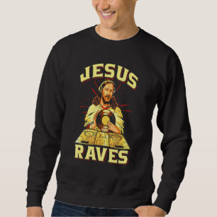 Sudadera Música electrónica Edm raves de Jesús