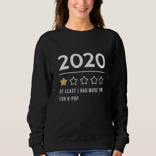 Sudadera Música KPop 2020 diciendo (Anverso)