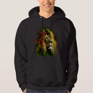 Sudadera Música Reggae León Rastafari Libertad Sion Jamaica