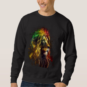 Sudadera Música Reggae León Rastafari Libertad Sión Jamaica