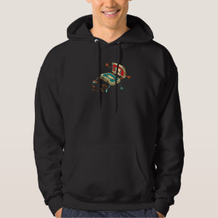 Sudadera Música Retro de Cinta de Cassette