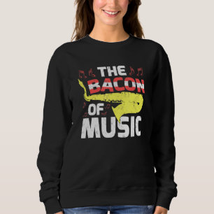 Sudadera Música Saxofónica El Bacon De La Música