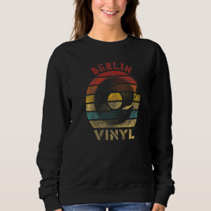 Sudadera Música Vintage Disco Vinilo Retro Berlín